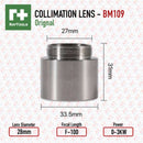 BM109 | Collimation Lens Assembly | D28xFL100 | 120AH0600A | Raytools